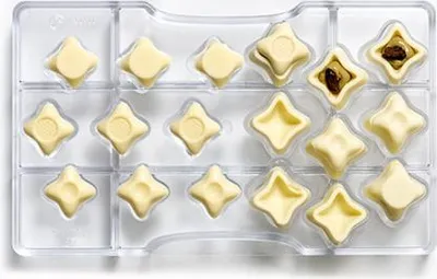Obrázek produktu pro Forma na čokoládu hvězdy 20x12x1,2cm