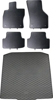 Produktbild von Gummi Fußmatten + Kofferraumwanne Set für Skoda Octavia 3 Kombi, Bj. 2013-2020