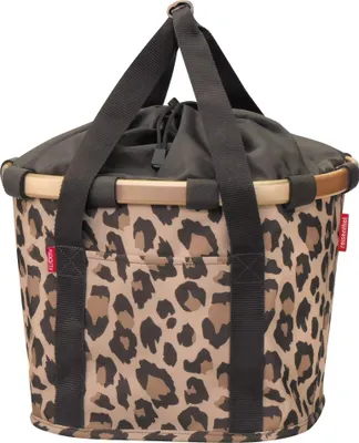 Produktbild von KLICKfix reisenthel Bikebasket 15 - Lenkerkorb 35 cm (leo macchiato)