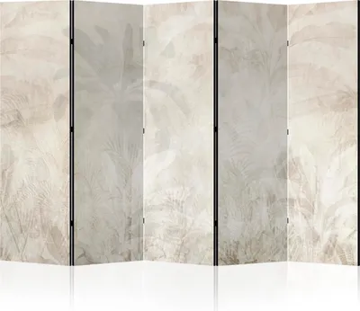 Produktbild von LUMASOUL Paravent einseitiger, Paravent Raumteiler Innen, Natur Motiv, 225x172 cm