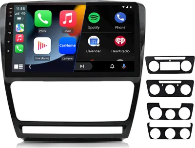 Obrázok produktu pre 2+32GB Android 13 Carplay Pre Škoda Octavia 2008-2013 Autorádio GPS Navi WIFI DAB+ SWC USB DSP RDS