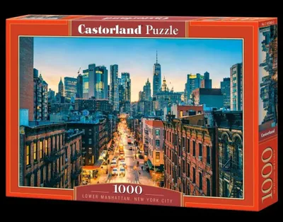 Immagine prodotto di Puzzle 1000 pezzi Lower Manhattan Castorland 105083