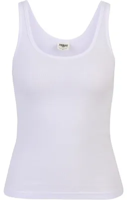 Produktbild von Urban Classics - "Basic" Ärmelloses Oberteil für Damen(2er-Pack) TN994 (L) (Schwarz/Weiß)