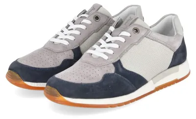 Produktbild von Sioux Herren Low Sneaker ROJARO Grau Leder Größe: 44,5