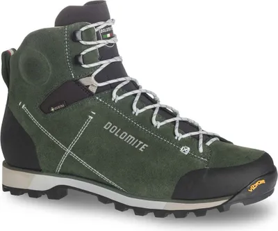 A single hiking boot is shown against a white background.
