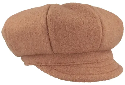 Imagen del producto de Gorro de lana con forro polar, de la marca Hut-Breiter, color beige, talla S