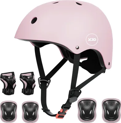 Produktbild von Kinder Jugend Fahrradhelm Multisport  48-54 cm Rosa Lila