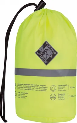 Obrázek produktu pro TUCANO URBANO Nano Rain Jacket Plus Fluorescent Yellow Super Compact Rain Jacket velikost XXXL