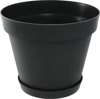 Obrázok produktu pre Kvetináč EDA Tuscan Grey Tmavo sivá Kruhový Ø 60 x 47 cm