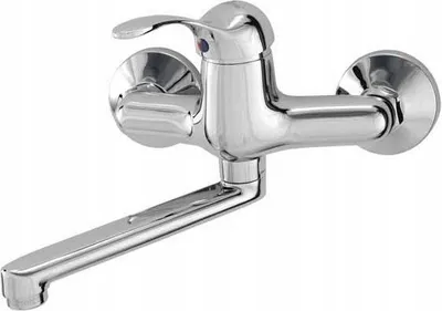 Immagine prodotto di Miscelatore Per Lavabo A Parete, Bocca Mobile, Laguna