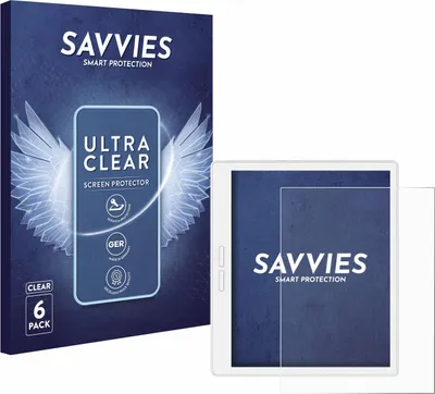 Produktbild von 6x Für Bigme B751C-S Schutzfolie Savvies Displayschutz Display Schutz Folie Klar Transparent