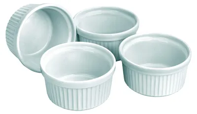 Immagine prodotto di Set di 4 ciotole Ibili, porcellana, 9 cm, bianco