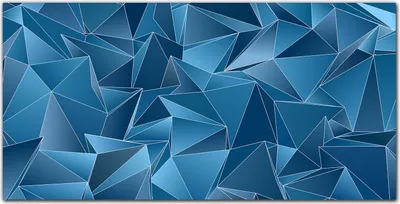Produktbild von Coloray - Bild aus Glas - 120x60 cm - glasblock mit bild gehärtetes Glas wohnzimmer Küche Dekoration wanddekoration - geometrische Dreiecke