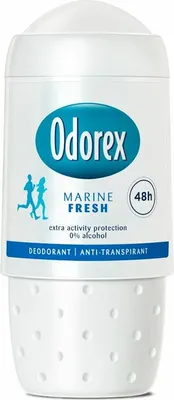 Zdjęcie produktu dla Odorex - Dezodorant w rolce - Marine Fresh - Odświeżająca ochrona - 50 ml - 1 szt