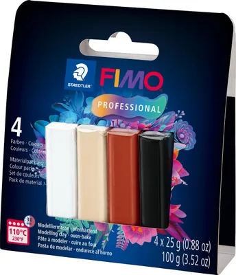 Immagine prodotto di FIMO 8043-S2 FIMO PROFESSIONAL Modelliermasse-Set "Colori naturali