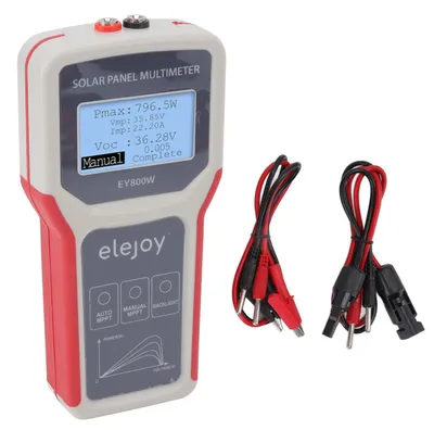 Produktbild von Multifunktions-Solarpanel-Tester mit LCD-Display, MPPT-Solarpanel-Multimeter für Photovoltaik-Anlagen