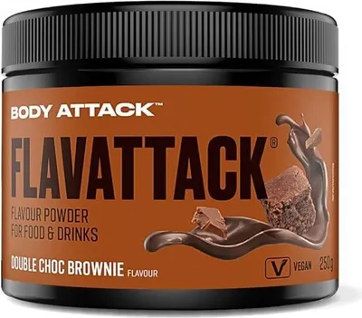 Produktbild von Body Attack Flavattack – 250 g Double Chocolate Brownie