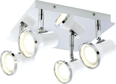 Produktbild von Rabalux 5500 Steve, GU10, 18W, 4000K, 1720lm, weiß, neutralweiß, 23x23cm