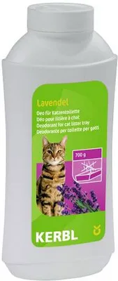 Produktbild von Kerbl Deo-Konzentrat für Katzentoilette (mit Lavendelduft, 700 g Flasche) 82673