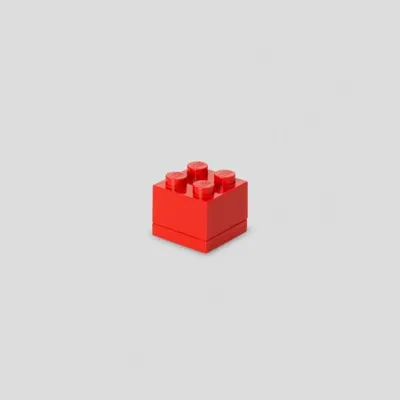 Produktbild von LEGO Snackbox MINI BOX 4 60 ml rot