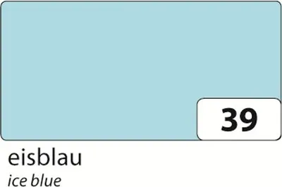 Produktbild von Folia 614/50 39, Blau, A4 (210 x 297 mm), Einfarbig, 300 g/m², 50 Blätter, Deutschland