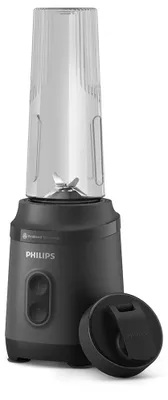 Produktbild von Philips HR2670/00 Standmixer Blend & Go, Tischplatten-Mixer, Eis-Crusher, 350 W, Schwarz