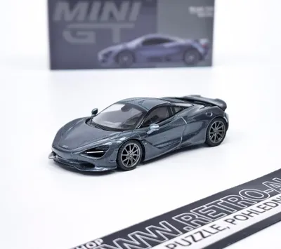 Obrázek produktu pro McLaren 750S šedá - Mini GT 1:64