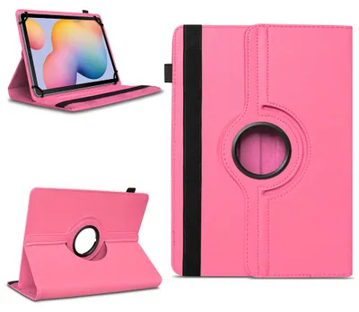 Produktbild von Tablet Tasche für Samsung Galaxy Tab S6 Lite Hülle Schutzhülle Case 360 DrehbarFarben:Pink