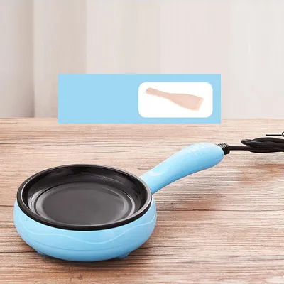 Obrázek produktu pro Multifunkční vařič na vejce 2 v 1 s nepřilnavým povrchem Automatický stroj na smažení vajec pro domácnosti Modrý