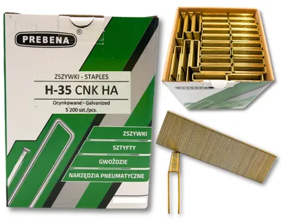 Produktbild von PREBENA H-35 Tackerklammern 35mm Typ 92/H 5200 Stück