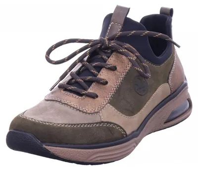 Produktbild von Rieker Sporthalbschuhe Formsohle modisch in grün, Gr. 42