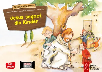 Produktbild von Jesus segnet die Kinder. Kamishibai Bildkartenset