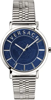 Produktbild von Versace Herren Uhr Armbanduhr V-ESSENTIAL VEJ400821 Edelstahl