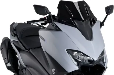 Produktbild von PUIG 9423N Windschutzscheibe V-Tech Line Sport  passend fuer YAMAHA T-MAX 530 Schwarz