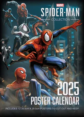 Produktbild von Spider-Man 2025 Wandkalender 30 x 42 cm