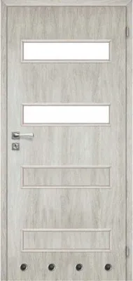 Produktbild von Innentür rechts Eiche silber milano 70cm