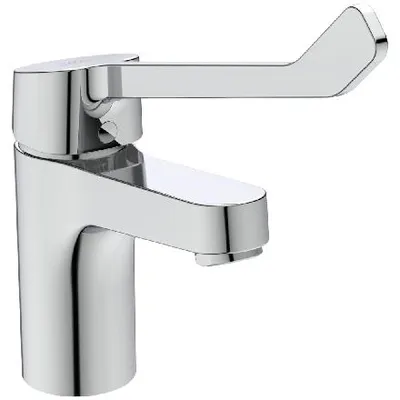 Produktbild von Ideal Standard Cerabase - Waschtischarmatur mit medizinischem Hebel, mit Ablauf, Chrom BD061AA