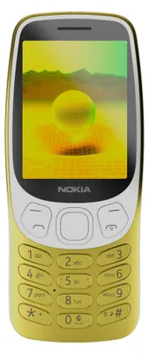 Obrázok produktu pre Mobilný telefón NOKIA 3210 4G žltý