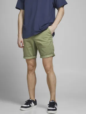 Immagine prodotto di JACK & JONES Pantaloncini da uomo a vita media Chino Midi Bermuda Taglia: M