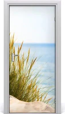 Produktbild von Tulup Türaufkleber 95x205 cm Dekorative Aufkleber Selbstklebend Wasserdichte Tapete Abnehmbar Schlafzimmer Wohnzimmer Wohnkultur - Küstendüne