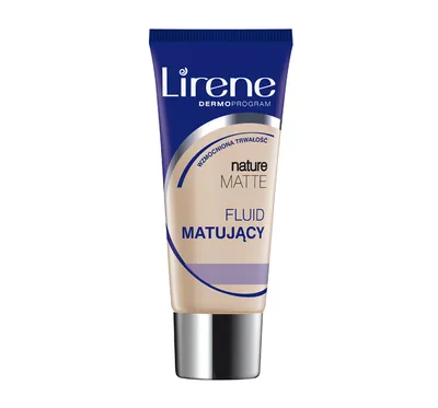 Productafbeelding van Lirene Nature Matte vloeibare foundation 14 Caramel, vloeibare make-up met een matterend effect, 30 ml