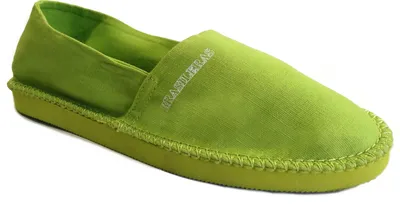 Produktbild von ESPARGATAS Uni Alpargatas mit rutschfester Sohle bequem schuhe strand/schwimmbad/stadt hellgrün 36 EU - AL10