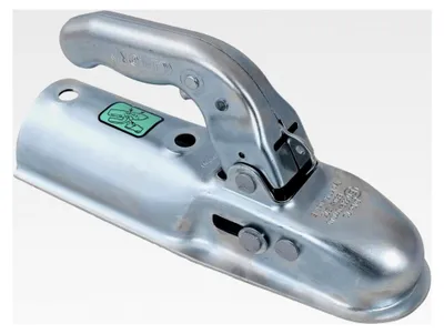 Produktbild von K7.5-E Kugelkopfkupplung für Anhänger bis 750 kg mit 70 mm Rohrdeichsel