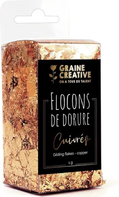 Image de Paillettes de cuivre doré 1 g