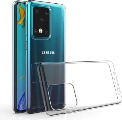 Produktbild von Samsung Galaxy S20 Ultra Case Handyhülle Case Hülle Silikon Transparent