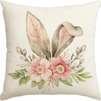 Produktbild von Leinenkissenbezug FLOPINA 45x45 cm, creme