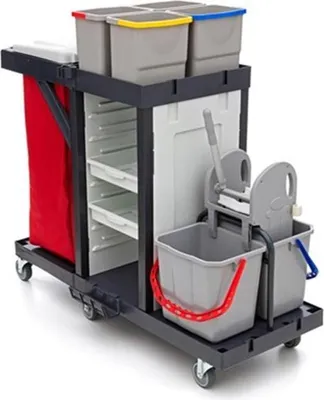 Produktbild von Wisch-Star Reinigungswagen Willy Systemwagen Putzwagen
