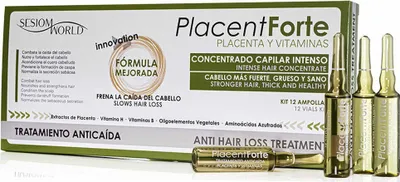 Produktbild von PLACENT FORTE Anti-Haarausfall-Behandlung Ampullen 12 u