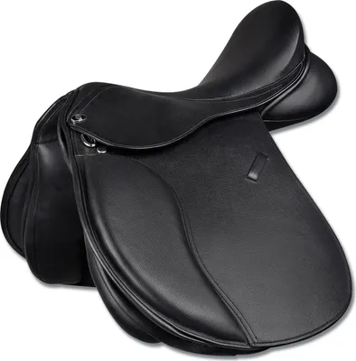Produktbild von Waldhausen Comfort Pony Leder-allzwecksattel Schwarz 15.5´´ Schwarz 15.5´´