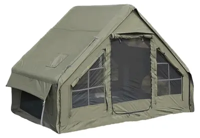Immagine prodotto di Tenda gonfiabile, design spazioso, montaggio rapido, colore verde militare, 2 porte